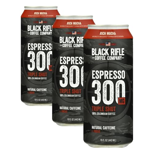 Black Rifle Coffee Company 100% Colombian Espresso Roast, 15oz (Pack of 3)