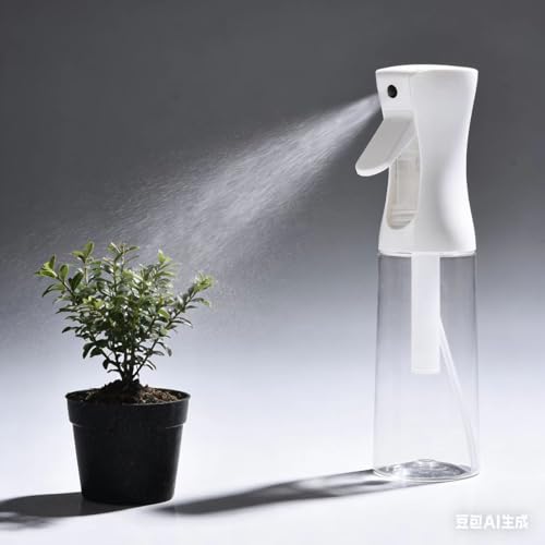 ZALUJMUS Continuous Spray Bottle 200ml Ultra Fine Mist Sprayer for Hair