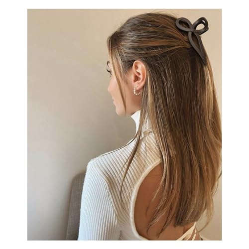 PHALIN Bow Hair Claw Clips 6PCS - Statement Ribbon Hair Barrettes