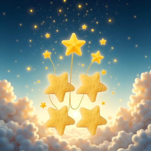 4 Pcs Yellow Star Hairpins Fluffy Fuzzy Soft Bangs Clips