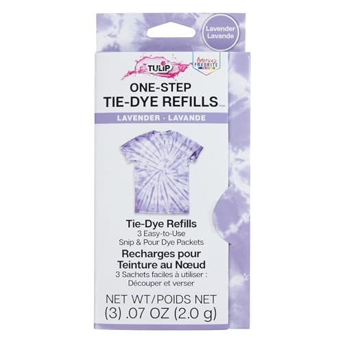 Tulip One-Step Tie-Dye Refill Kit - 3 Pack Lavender Fabric Dye