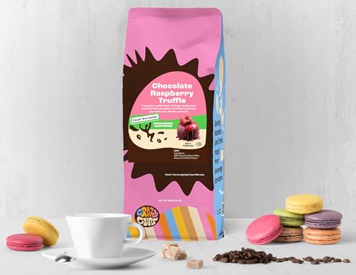 Decaf Chocolate Raspberry Truffle Ground Coffee - 10 oz Bag