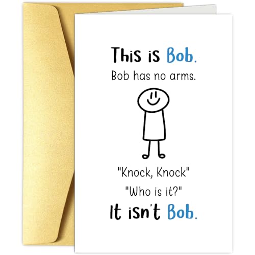 Funny Birthday Card for Men & Women - This Is Bob, It Isn't Bob