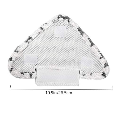 Meriton Triangle Replacement Mop Pads for Shark Steam Mops - 2 Pack