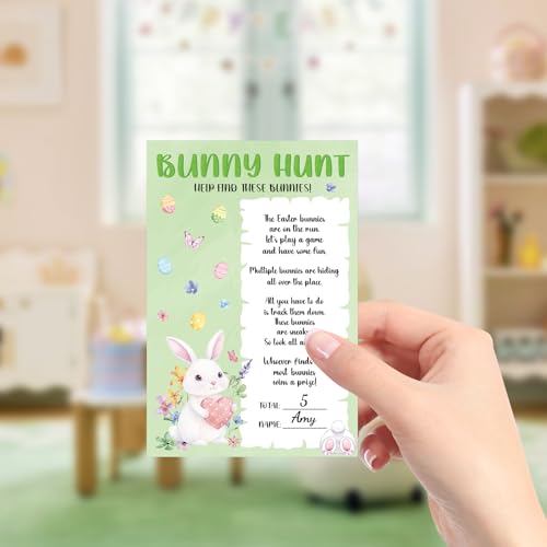 Easter Bunny Hunt Game for Classroom & Family Parties - 25 Players