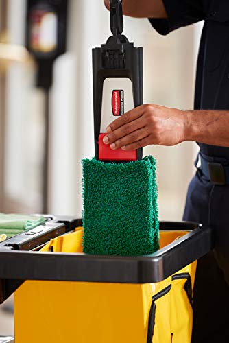 Rubbermaid Microfiber Mop Pad - 18" Green for Efficient Floor Cleaning