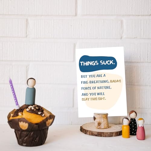 Funny Encouragement Card for Men & Women - Get Well Soon Gift