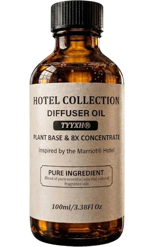TYYXH Hotel Diffuser Oil - Citrus, Vanilla, Cedar Scent - 3.38 Fl Oz