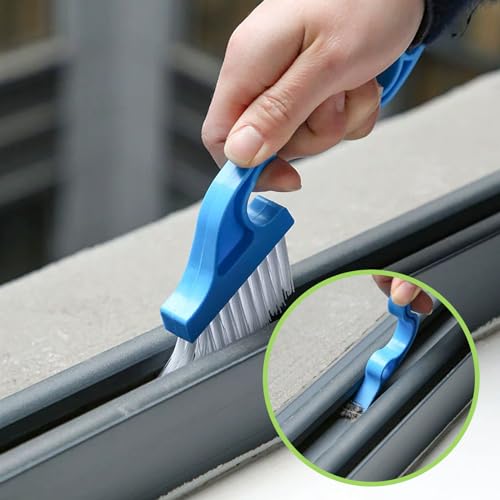 9-Piece Crevice Cleaning Brush Set for Hard-to-Reach Gaps