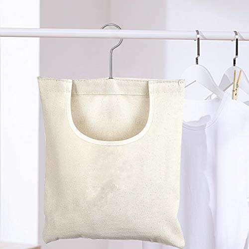 JIANWEI Hanging Clothespin Bag - Durable Oxford Cloth Storage Organizer
