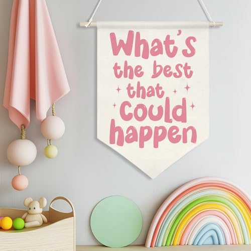 ZTGDA Motivational Quote Canvas Wall Banner KD06 - Teen Girl Room Decor