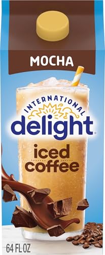 International Delight Mocha Iced Coffee, Ready-to-Drink, 64 fl oz