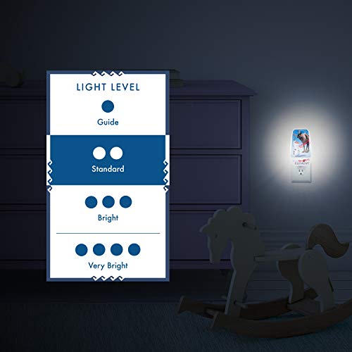 Disney Frozen 2 LED Night Light - Olaf & Sven, Blue/White, Plug-in