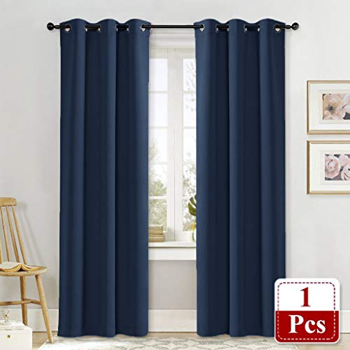 NICETOWN Blackout Curtains - Energy Saving Thermal Insulated Drapes, 42x84", Navy
