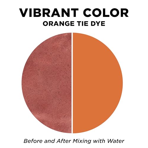 Tulip One-Step Tie-Dye Refill Pack - Orange, 3 Dissolvable Packets