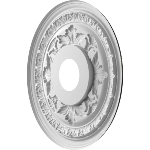16-Inch Textured Metallic Galaxy PVC Ceiling Medallion - Durable & Lightweight