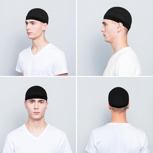 Sibba 3 Pieces Satin Silky Wave Caps for 360 720 Waves Headwear