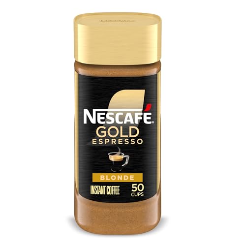 NESCAFÉ Gold Espresso Blonde Instant Coffee 3.5oz Jar - Pack of 6