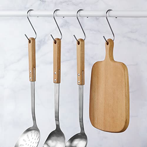40-Pack Heavy Duty S Hooks - Stainless Steel for Kitchen & Home