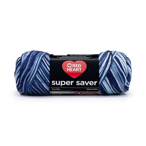 Red Heart Super Saver Yarn - Shaded Dusk, Medium Weight 4