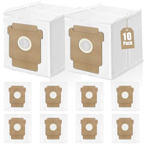 KGC 10-Pack Eco-Friendly Dust Bags for Roomba 405 | 2.8L Capacity, Leak-Proof Filtration