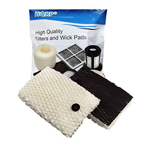HQRP 2-Pack Humidifier Wick Filters for Sunbeam & Bionaire Models
