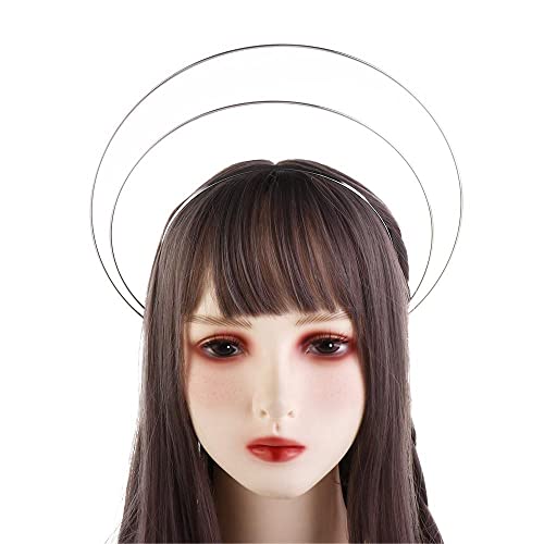 Kopida Gold Metal Halo Crown Bridal Headband Multi-Layer Goddess Hair Band