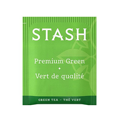 Stash Premium Green Tea - 20 Individually Wrapped Bags (Pack of 6)