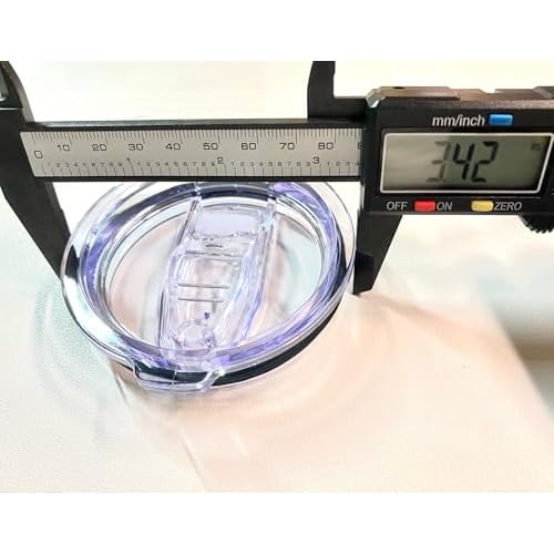 2 Replacement Lids for 20oz Stainless Steel Tumbler Lids-Replaces Only Covers With a Top Diameter of 3.4 inches£¨Bottom Diameter of 3.23 inches£©