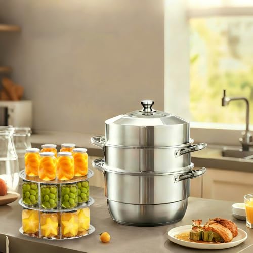 Premium Stainless Steel Canning Racks - 11 Inch, Set of 3