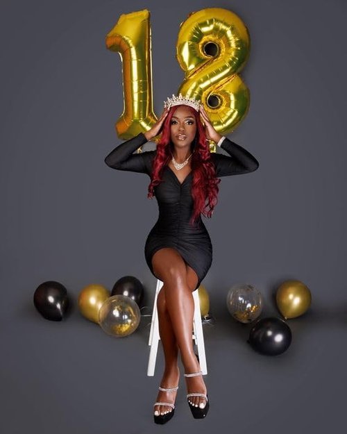 Gold Number 8 Balloon - 40 Inch Giant Foil Balloon for 8th Birthday Party Decorations