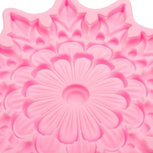 Baroque Silicone Molds Set of 4 for Cake Decoration & Clay Art