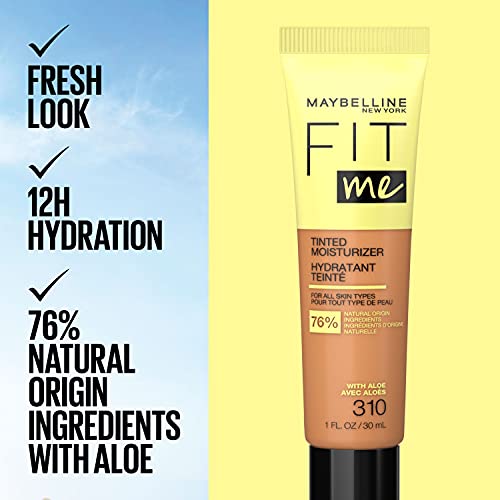 Maybelline Fit Me Tinted Moisturizer Natural Coverage Shade 322
