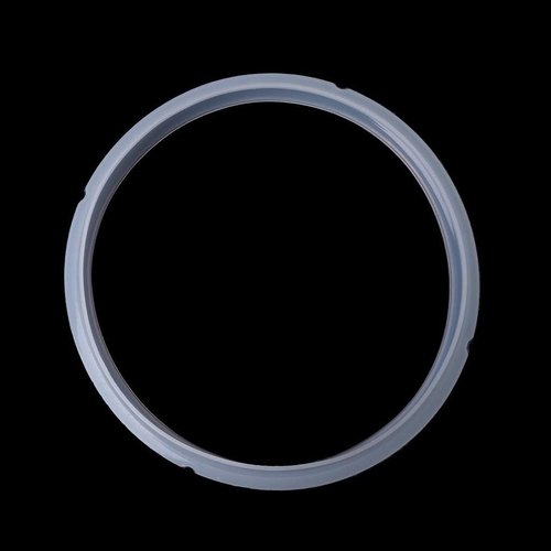 Universal Silicone Gasket for 3-4L/10QT Electric Pressure Cookers - High-Temp Resistant Lid Seal Ring (20cm Inner Diameter, Stainless Steel Cooker Parts)