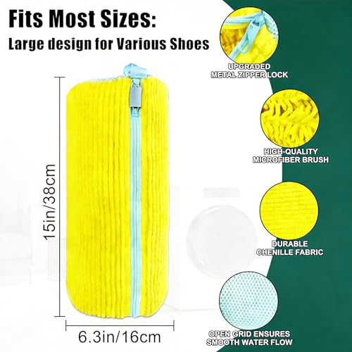 Shoe Washing Machine Bag Set - 2 Reusable Bags & Drying Racks