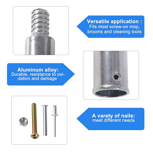 Matthew 3-Piece Threaded Tip Replacement Kit for 1" Poles