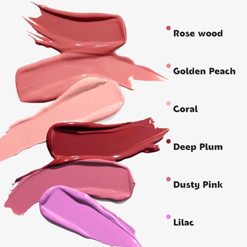 Glam Code Liquid Blush for Cheeks & Lips 2-Pack - Hydrating Natural Finish