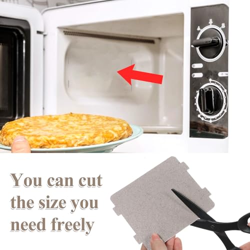 10-Pack Universal Microwave Oven Waveguide Covers - Mica Sheets