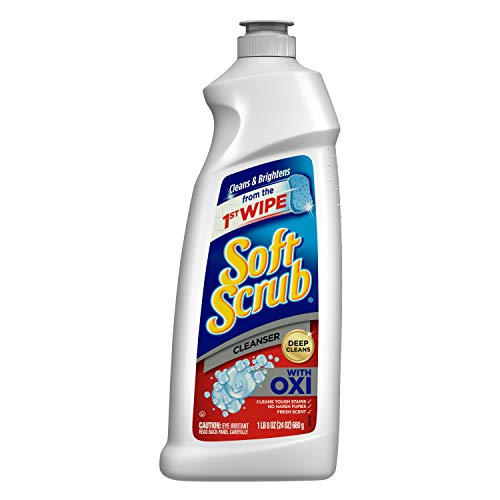 Soft Scrub Oxi Cleanser 24 Oz - Multi Surface Deep Cleaner