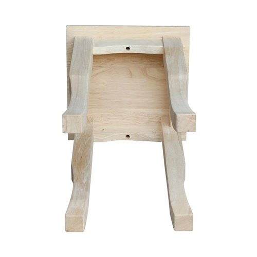 International Concepts 21" High Unfinished Tea Table