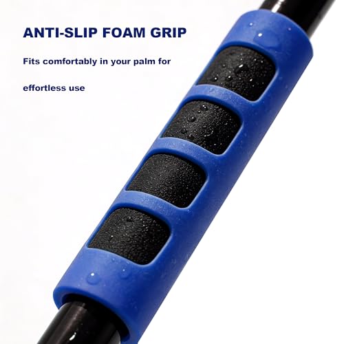 57 Inch Heavy Duty Mop & Broom Handle with EVA Foam Grip