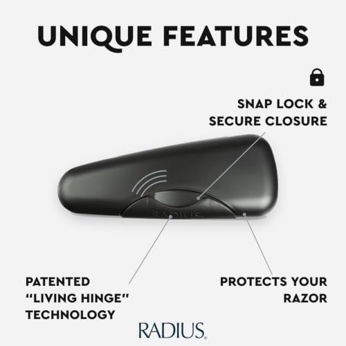 RADIUS Razor Travel Case - BPA-Free Recycled Plastic Mint