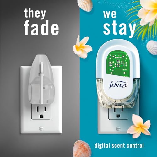 Febreze Fade Defy Plug Air Freshener Refill - Bora Bora Scent (3 Pack)