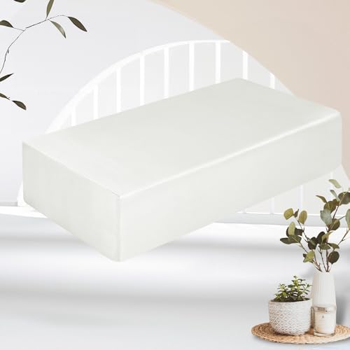 VACVELT Satin Cube Pillowcase for Side Sleepers - 24"x12"x5.5"