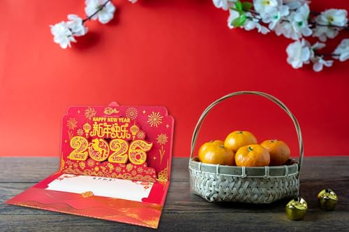 3D Pop Up Chinese New Year Card 2026 - Year of the Horse
