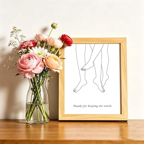 Funny Anniversary Card - 'Thanks for Keeping Me Warm' for Couples