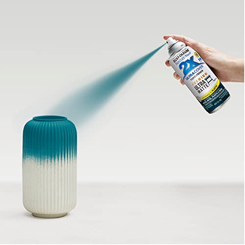 Rust-Oleum Painter's Touch 2X Ultra Cover Spray Paint, Deep Teal, Ultra Matte