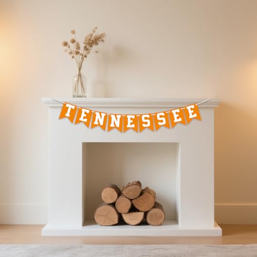 Tennessee Volunteers Pennant Banner - Orange Party Decoration