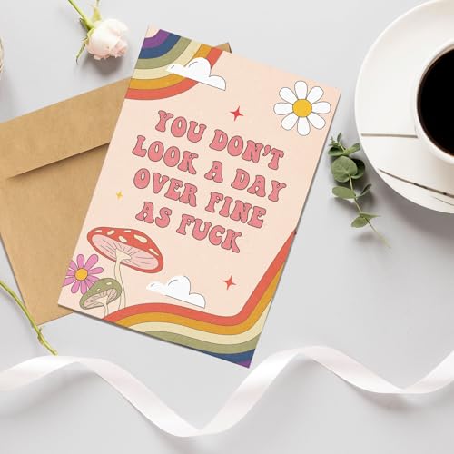 Funny Birthday Card for Women - Perfect for Friends & Girlfriends