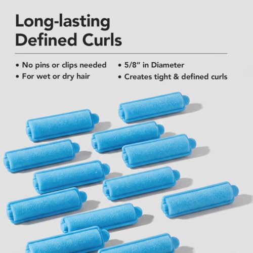 Annie Foam Hair Rollers 5/8 Inch Soft Sponge Curlers 14 Count